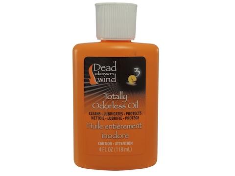 Dead Down Wind Odorless Firearm/Bow Oil with Dripper Cap 4 oz