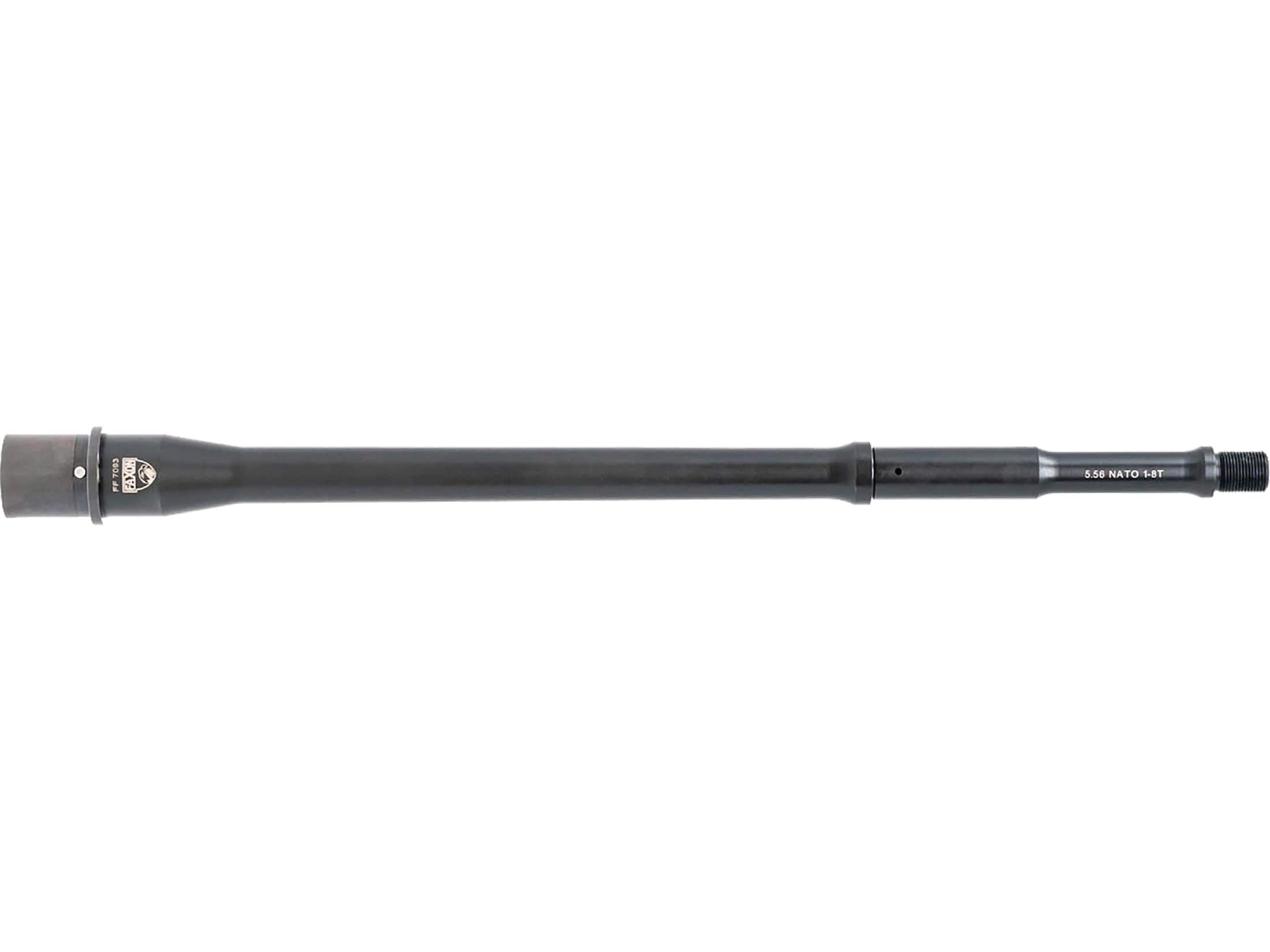 Faxon Duty Series Barrel AR-15 Pistol 5.56x45mm NATO 1 in 8" Twist 13.9" Gunner Contour Mid Length Gas Port Steel Nitride