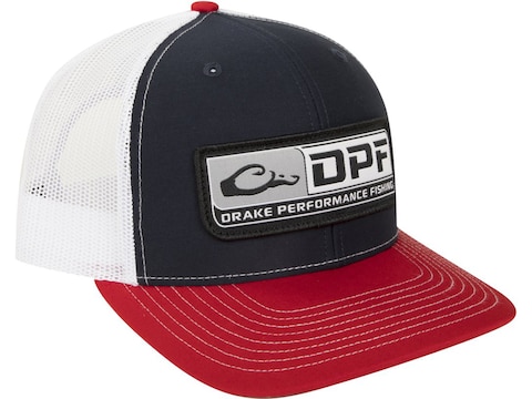 Drake Men's Performance Fishing Mesh Back Cap Cotton