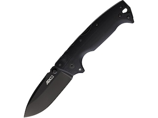Cold Steel AD-10 Pocket Knife 3.5" Drop Point CPM S35VN Black Blade G-10 Handle Black