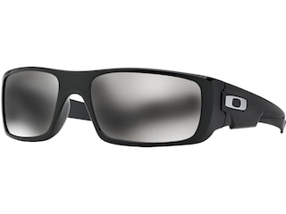 Oakley Crankshaft Sunglasses Polished Black Frame/Black Iridium Lens