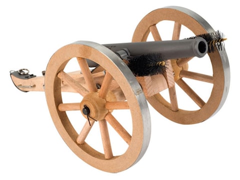 Traditions Mini Napoleon III Black Powder Cannon Kit 50 Caliber 7.25" Steel Barrel Hard...