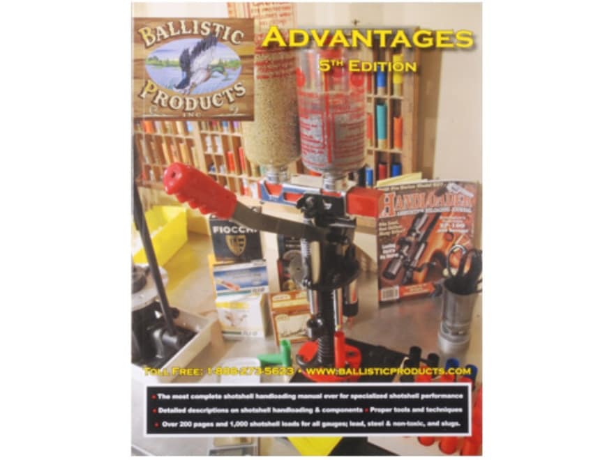 Ballistic Products Advantages 5 Shotshell Reloading Manual