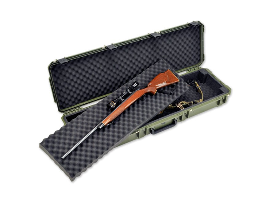 SKB iSeries 5014 Double Bow/Quad Rifle Case Wheels 501/2 Polymer