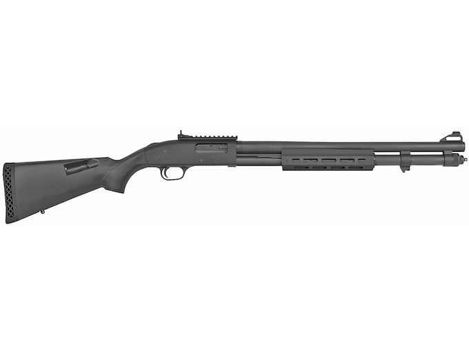 Mossberg 590A1 12GA Pump-Action Shotgun, 20″ Barrel, 9-Round Capacity, M-LOK, Ghost Ring Sights, Parkerized Finish 015813507684