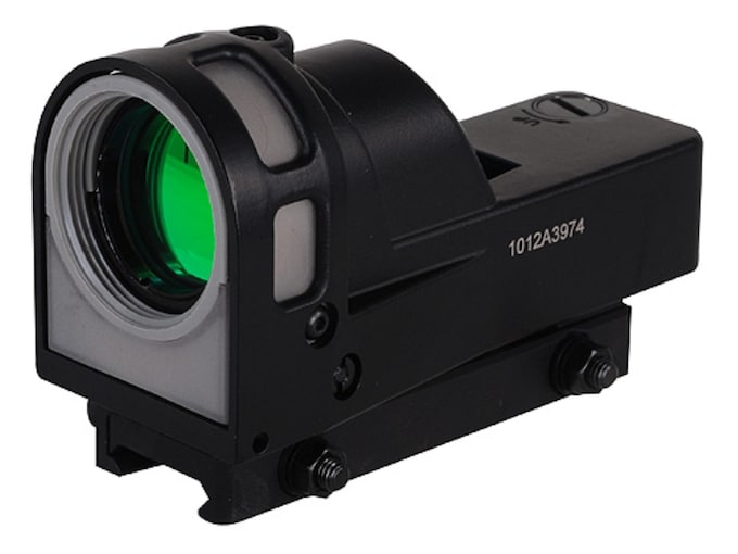 Meprolight M21T Reflex Red Dot Sight 1x 30mm Triangle Reticle with Quick Release Picatinny Mount Matte Black