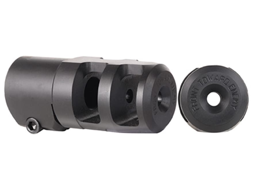 The Badger Ordnance FTE Muzzle Brake is a clamp on style brake that is easy...