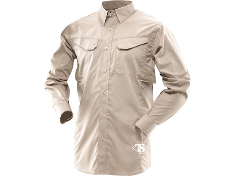 Tru-Spec Men's 24-7 Ultralight Field Long Sleeve Shirt Polyester Cotton Ripstop