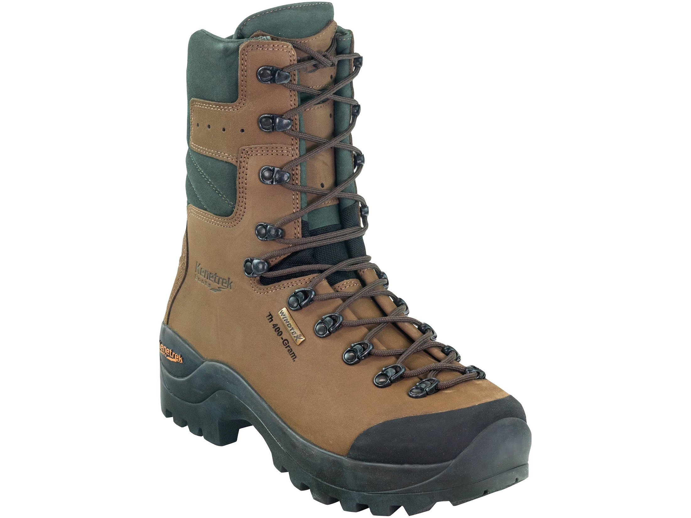 Kenetrek Mountain Guide 10 400 Gram Insulated Hunting Boots Leather