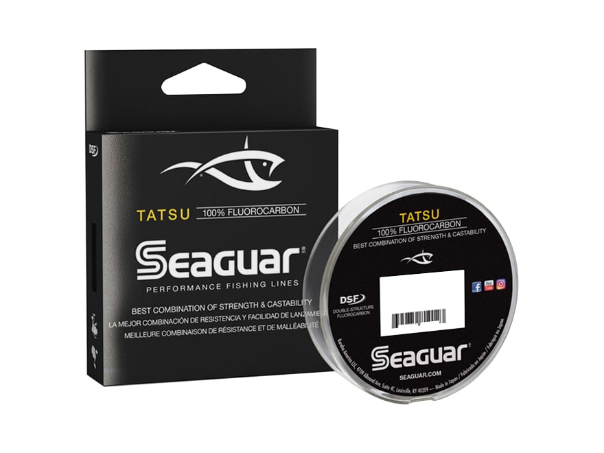 Seaguar Tatsu Fluorocarbon Fishing Line 8lb 1000yd Clear