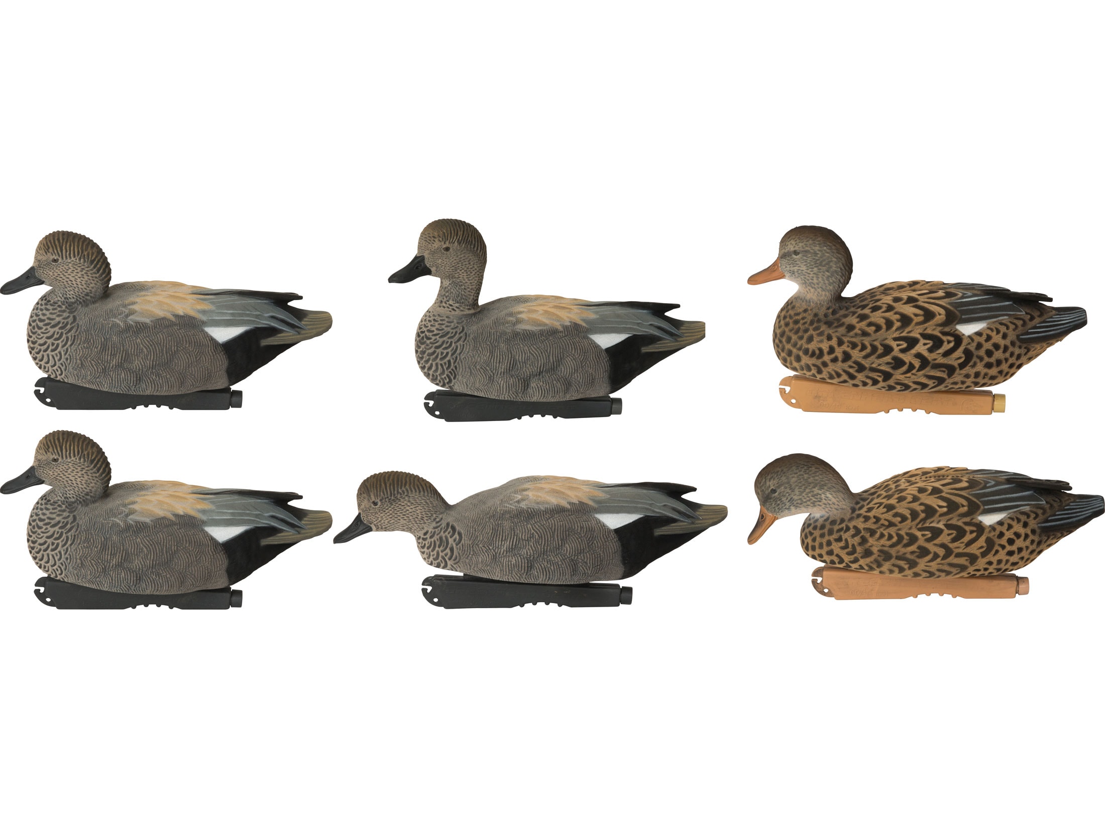 GHG FFD ProGrade Gadwall Duck Decoy 6PK