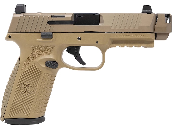 FN 510 MRD Comp 10mm Auto Pistol 4.1″ Barrel 15+1 Round Flat Dark Earth