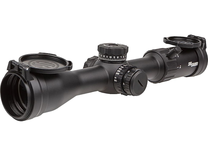 Sig Sauer Whiskey 4 Rifle Scope 3-12x 44mm Illuminated Hellfire BDC Reticle Matte Black