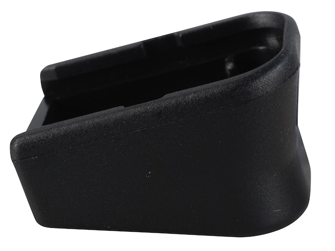 Glock 17, 19, 22, 23, 24, 25, 26, 27, 28, 31, 32, 33, 34, 35 Magazine Base Pad +2 Polymer Black