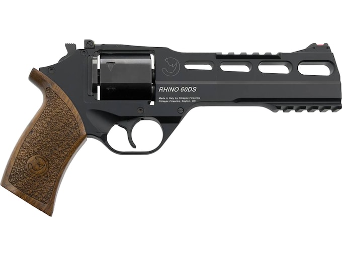 Chiappa Rhino 60 SAR 9mm Luger Revolver 6″ Black Barrel 6 Round Walnut Grip