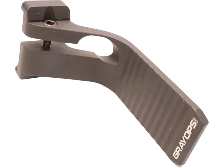 Gray Ops CNC Shooting Bag Stop Arca Mount Aluminum Black