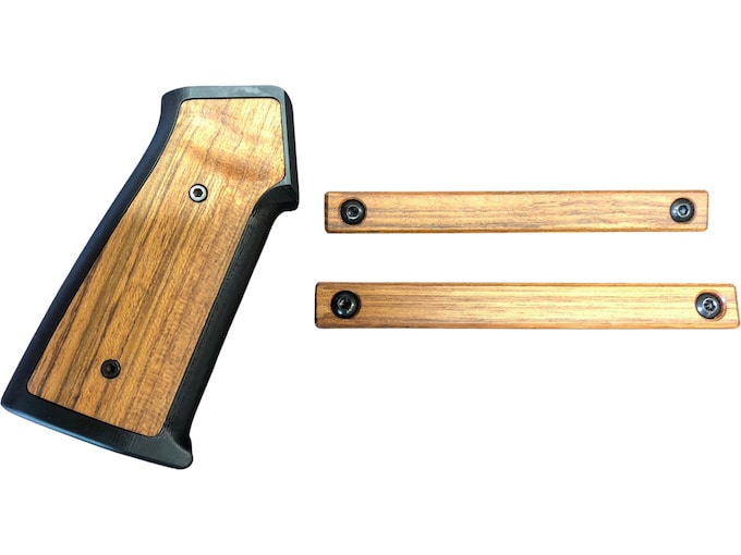 Sharps Bros AR-15, LR-308 Pistol Grip and M-LOK Rail Covers Brazilian Cherry