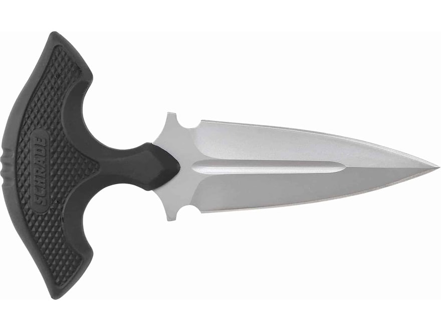 Schrade Push Dagger Full Tang Fixed Blade Knife 3.24 Spear Point