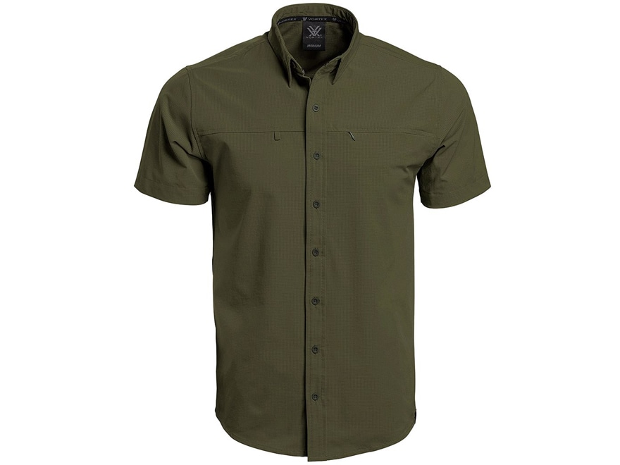 Vortex Optics Men's Tactical Button Down Short Sleeve Shirt