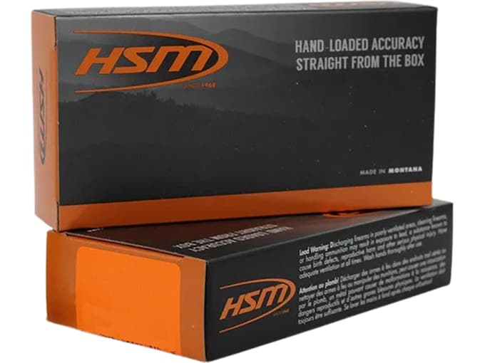 HSM Varmint 218 Bee Ammo 35 Grain Hornady V-Max Polymer Tip Box of 50