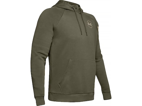 Under Armour Men's UA Freedom Flag Rival Hoodie Polyester