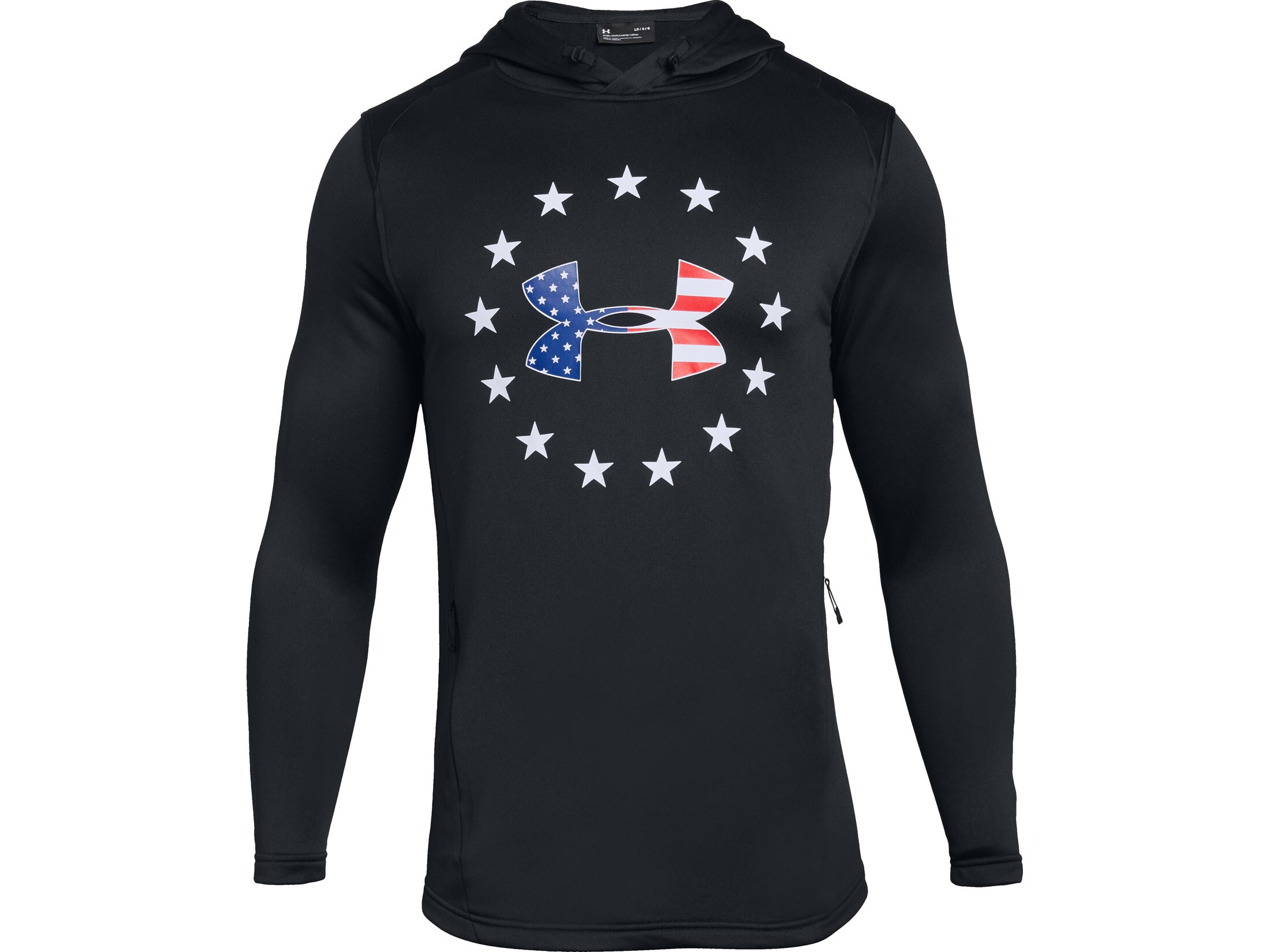 under armour men's freedom tech terry fabric hoodie