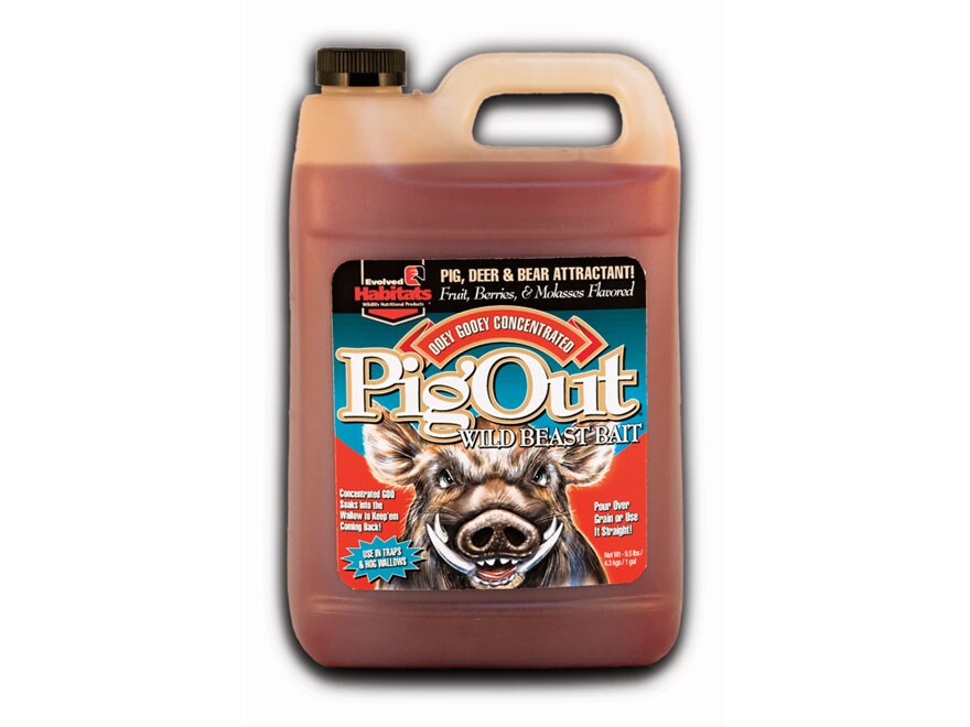 Evolved Habitats Pig Out Pig Attractant Liquid 1 Gallon