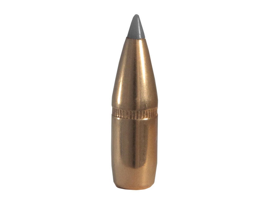 Factory Second Bullets 270 Caliber (277 Diameter) 110 Grain Polymer Tip Spitzer Boat Tail with Cannelure