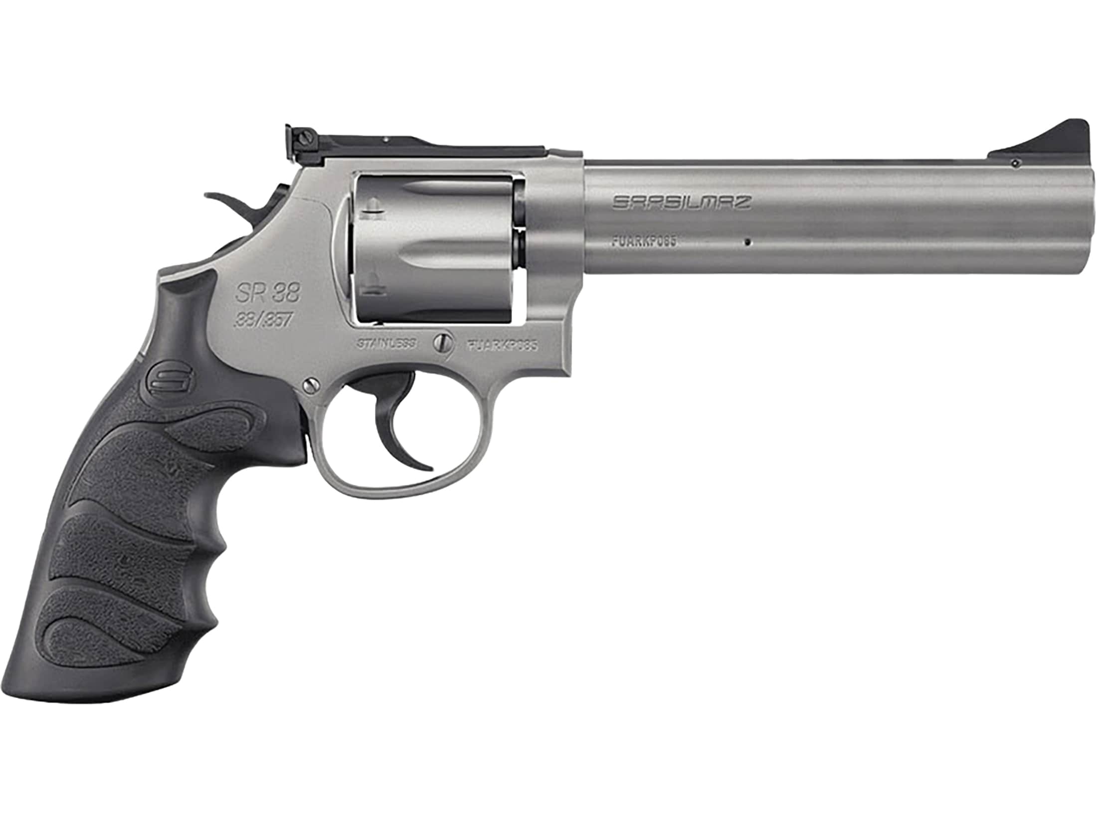 SAR USA SR 38 357 Mag Revolver 6 Black Barrel 6 Round Black Grip