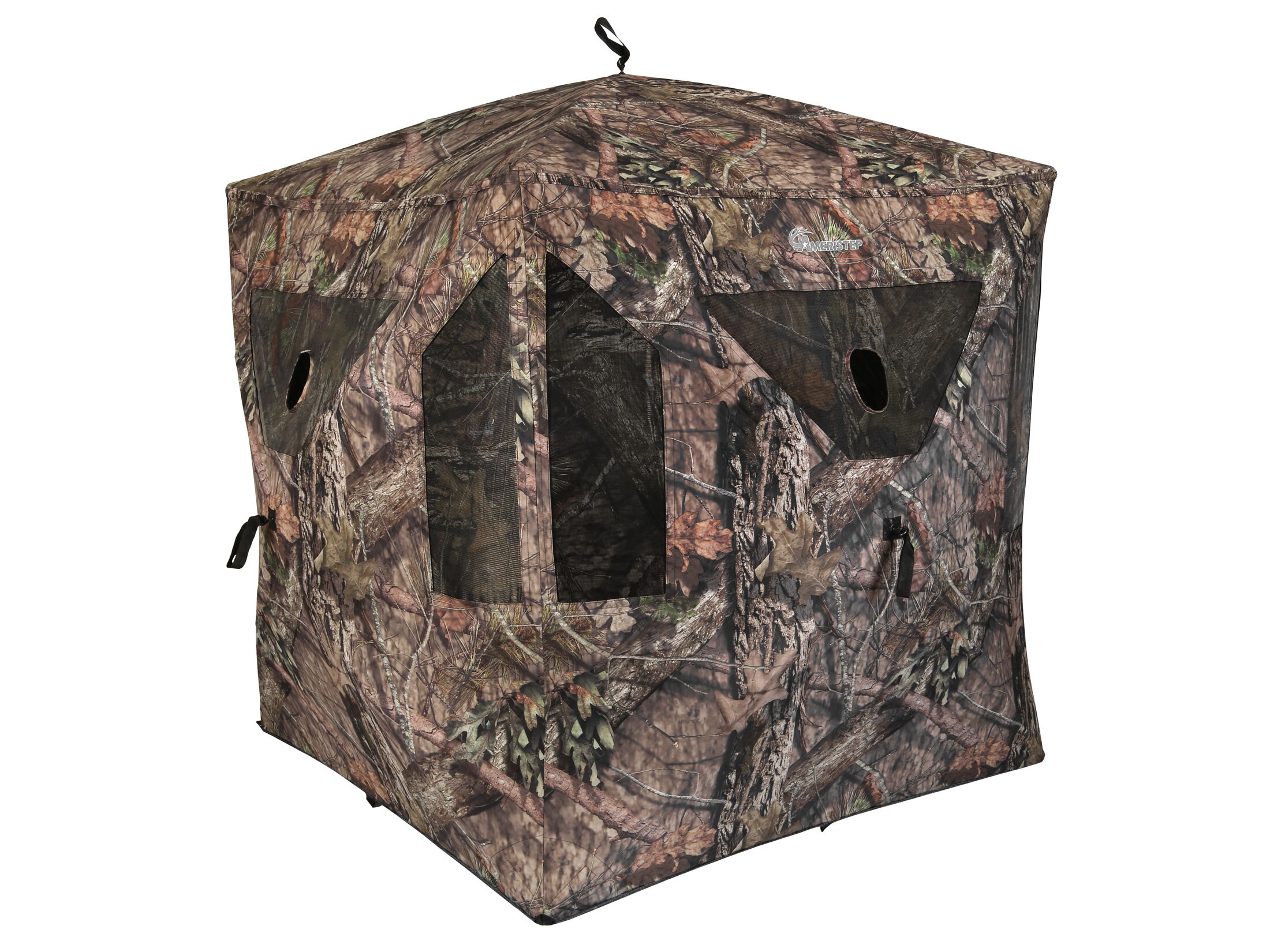 Ameristep Element Ground Blind 67 x 59 x 59 Polyester Mossy Oak Break