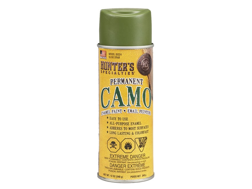 Hunter's Specialties Camo Spray Paint Mud Brown 12oz Aerosol