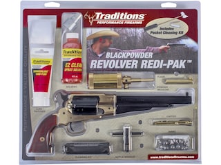 Pietta 1858 Remington Black Powder Revolver 44 Cal 8 Blued Barrel