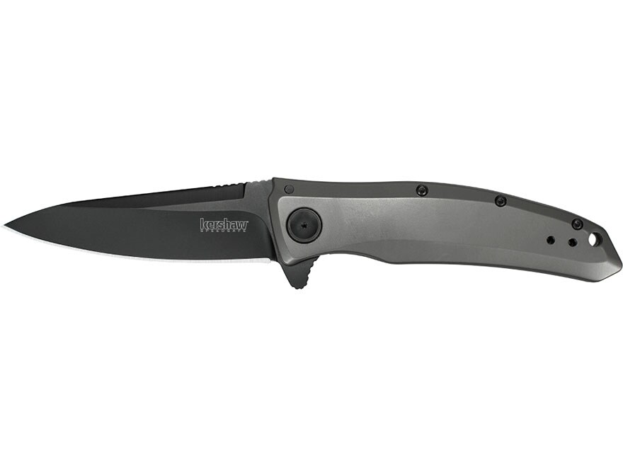 Kershaw Grid Assisted Opening Pocket Knife 3.7 Drop Point 8Cr13MoV