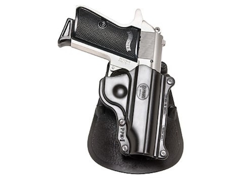 Fobus Paddle Holster Right Hand Walther PPK/S PPK PP Polymer Black