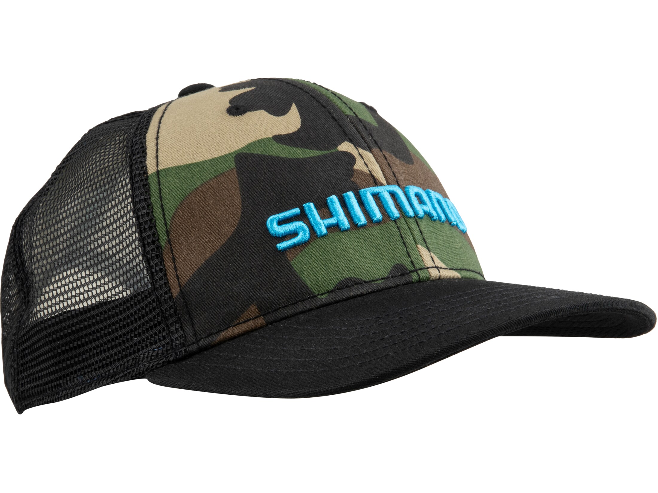 Shimano Men's Trucker Hat Camo One Size Fits Most