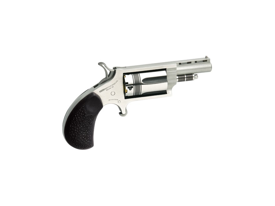 North American Arms Wasp 22 Long Rifle Revolver 1.625 Stainless Barrel