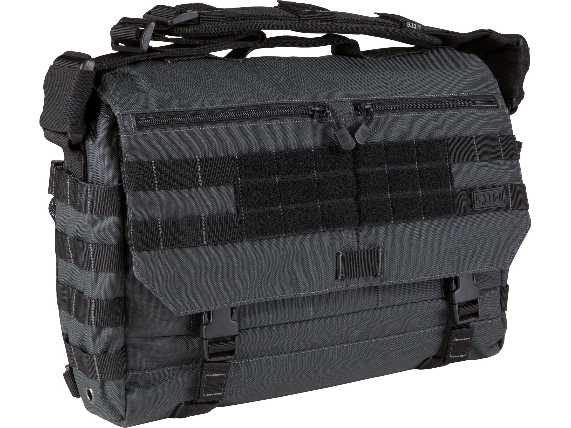 5-11-rush-delivery-messenger-bag-1050d-water-resistant-nylon-black