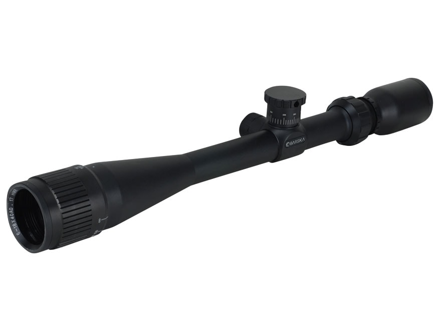 Barska 17 Hot Mag Rimfire Rifle Scope 6-18x 40mm Adjustable Objective