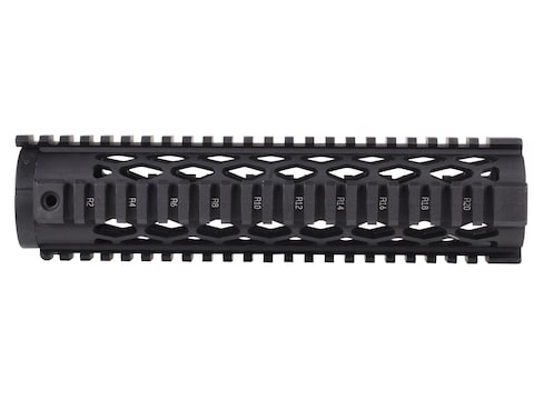 Yankee Hill Machine Diamond Free Float Tube Handguard Quad Rail AR-15 Aluminum Matte