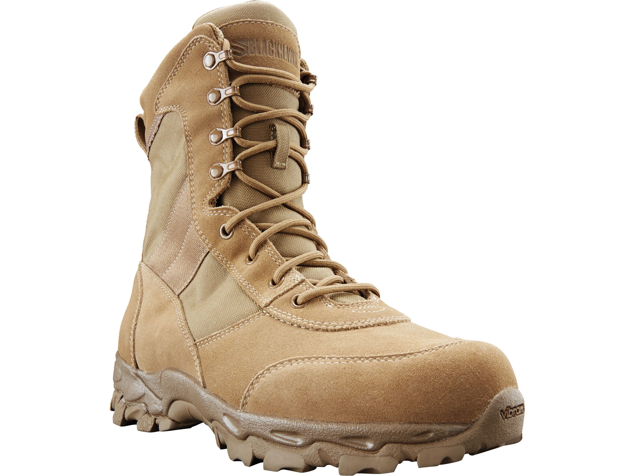 BLACKHAWK! Desert Ops 8 Tactical Boots Leather/Nylon Coyote 498 Men's