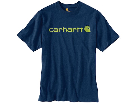 Carhartt Men's Signature Logo Short Sleeve Shirt