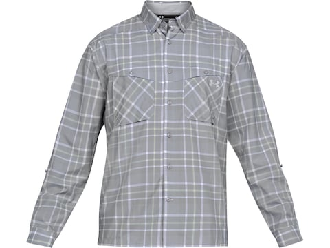 under armour men's plaid shirt