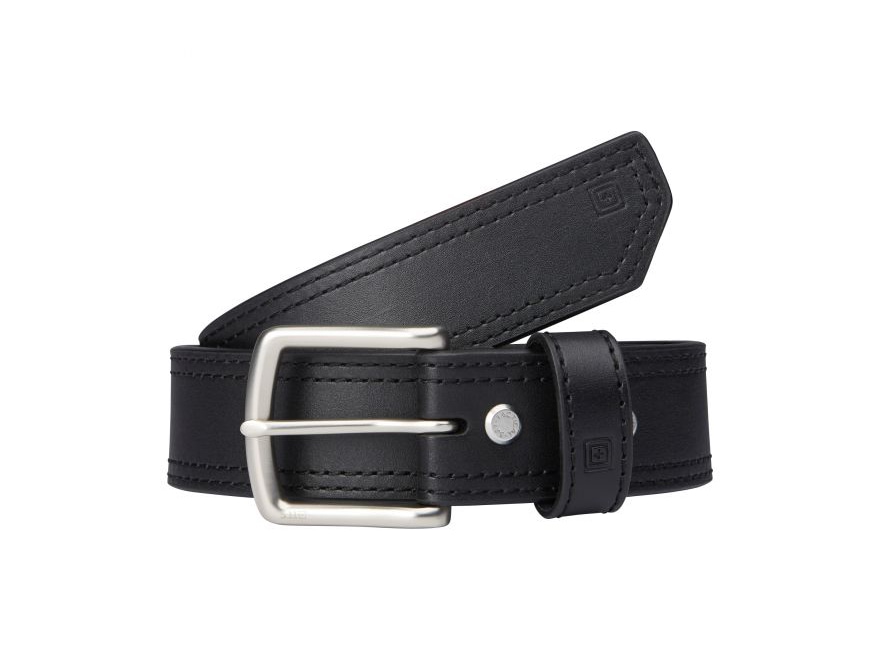 5.11 Men's Arc Leather Belt 1.5 Leather Black Medium