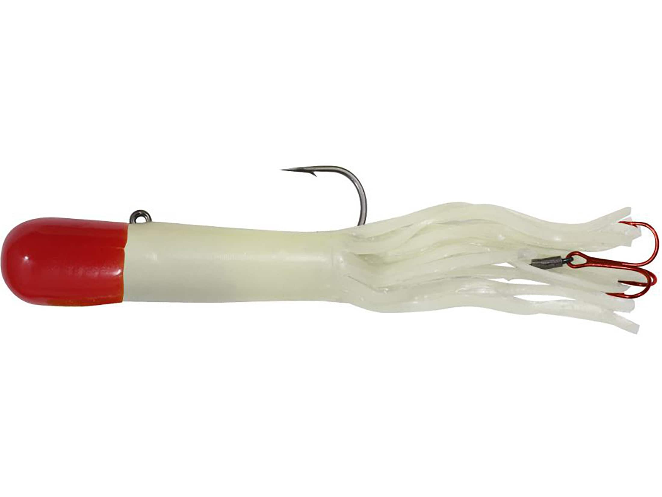 Northland Level-Head Predator Tube White/Chartreuse Top 3/4oz