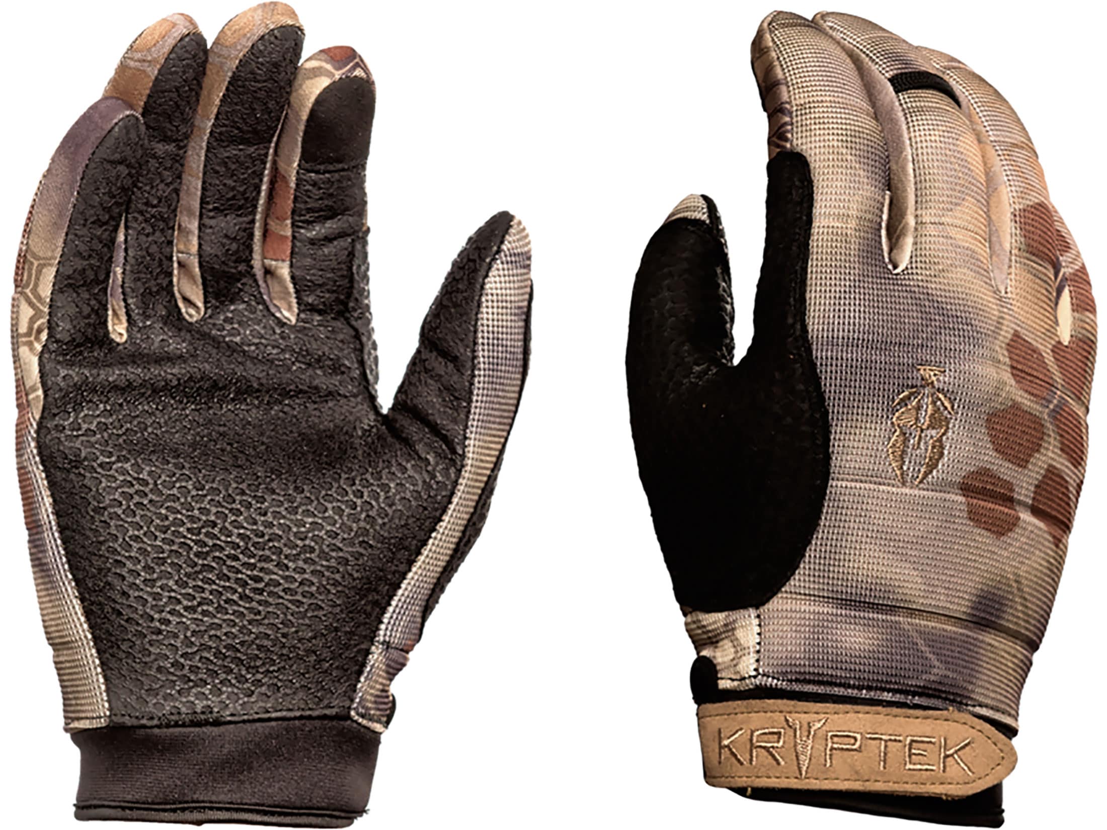 Kryptek Men's Gunslinger Hunting Gloves Highlander Camo Large