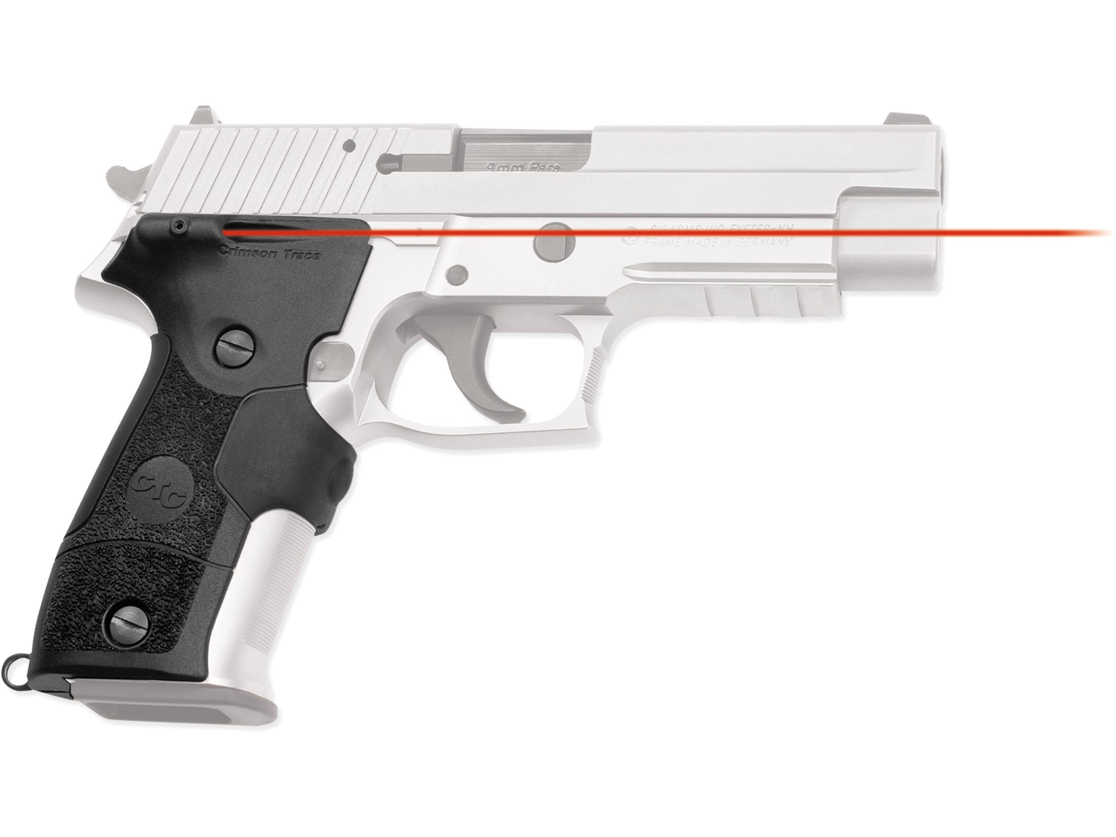 Crimson Trace Lasergrips Sig Sauer P226 MIL-STD Front Activation