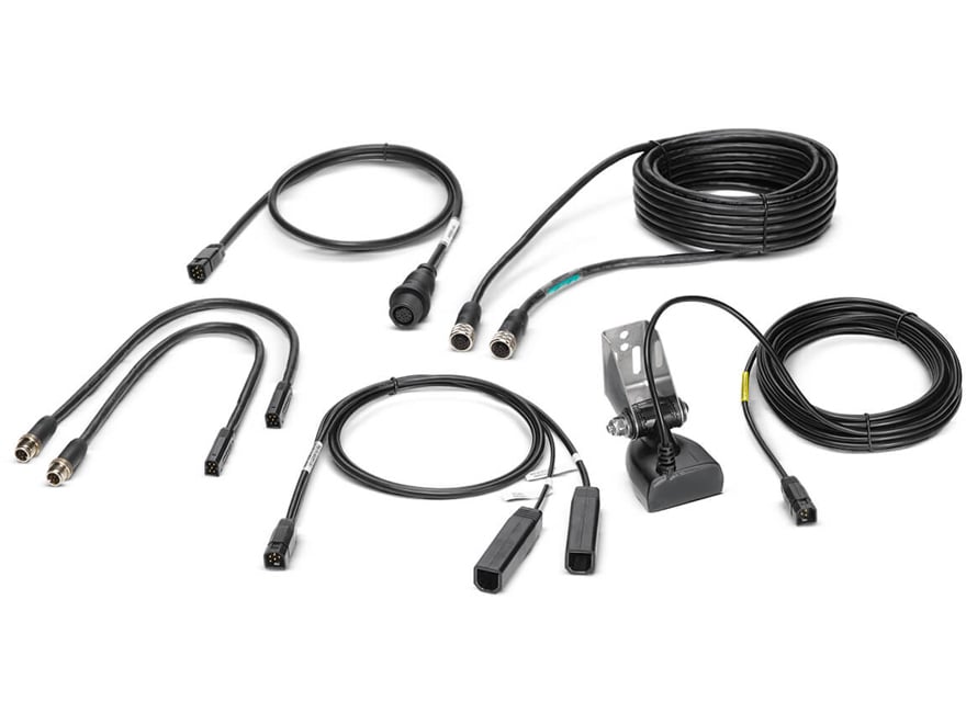 Humminbird Dual Helix Starter Kit HWAL MI w/ Transom Transducer