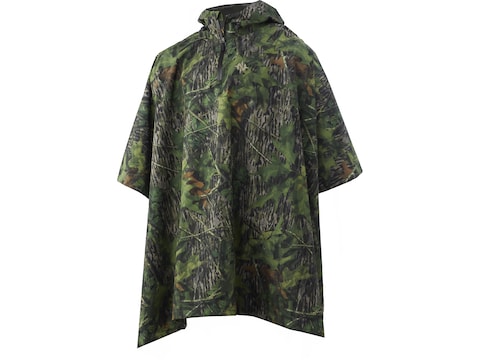 Nomad Poncho Polyester Mossy Oak Shadow Leaf