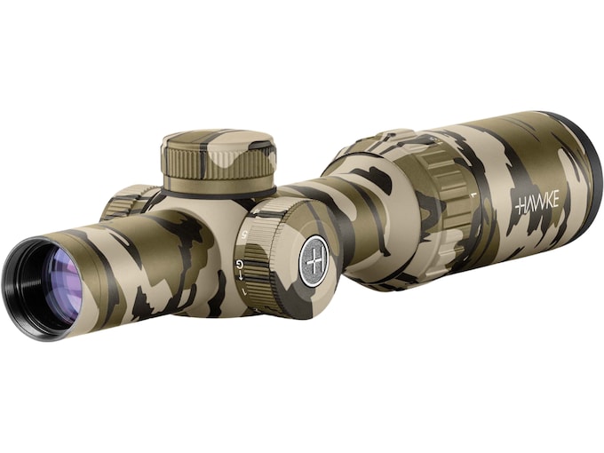 Hawke Sport Optics Vantage IR Shotgun Scope 1" Tube 1-4x 20mm Illuminated Turkey Dot Reticle Mossy Oak Bottomland