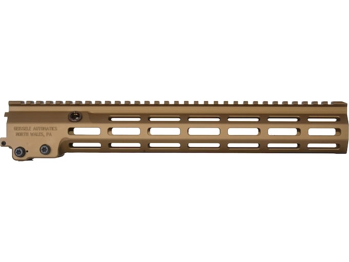 Geissele Super Modular MK16 AR-15 M-LOK Handguard 13.5" Desert Dirt